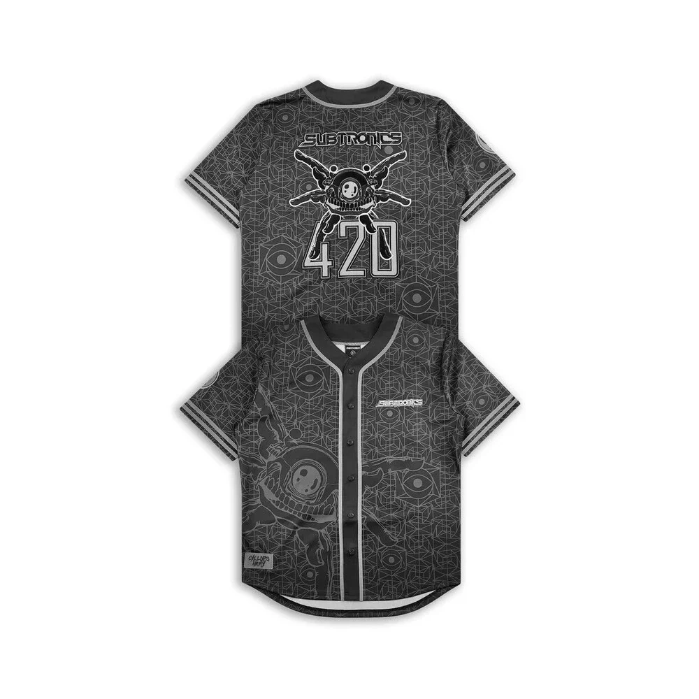 SUBTRONICS - CYCLOPS ARMY 420 BASEBALL JERSEY Jersey 2XL XXLarge